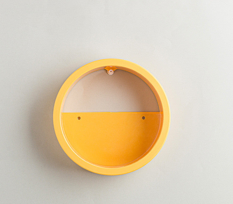 Round Wall Mounted Flower Vase