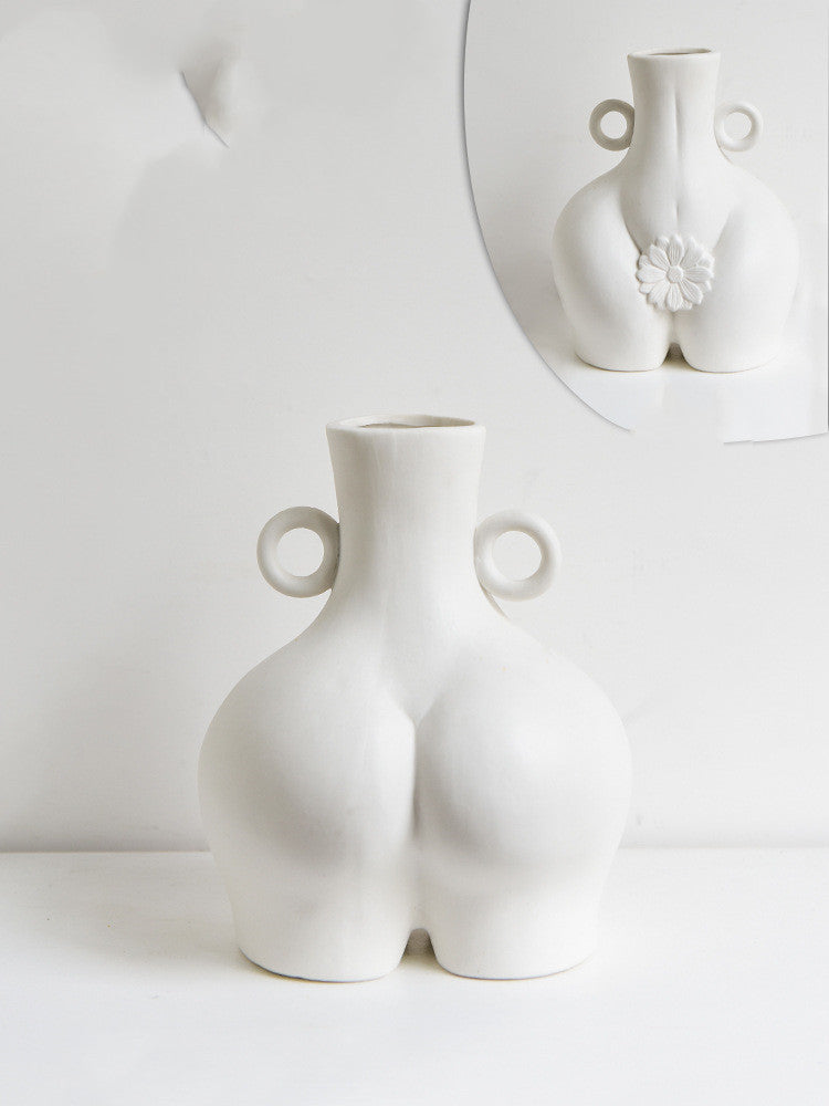 Nordic Human Body Ceramic Vases - Home & Table Decor