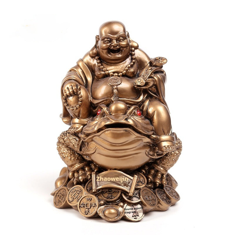 Copper Maitreya Buddha Ornament