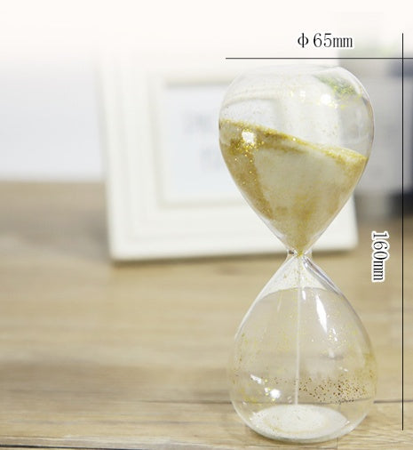Creative Glass Hourglass Timer Fine Table Decor