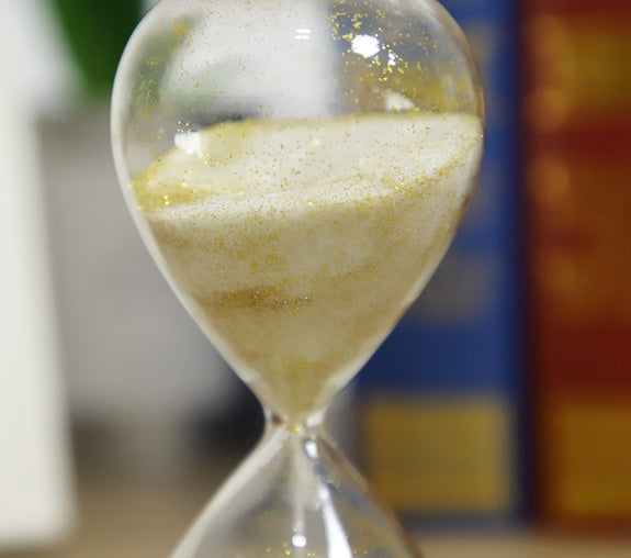 Creative Glass Hourglass Timer Fine Table Decor