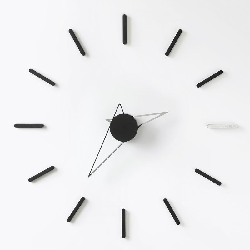 Wozoom House Quasi Background Wall Clock Decoration