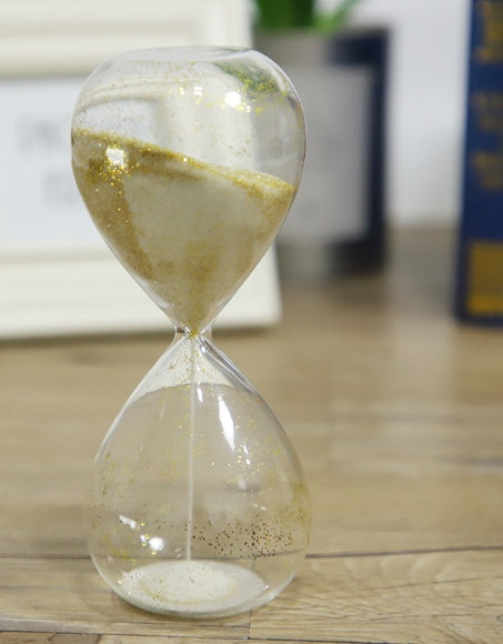 Creative Glass Hourglass Timer Fine Table Decor