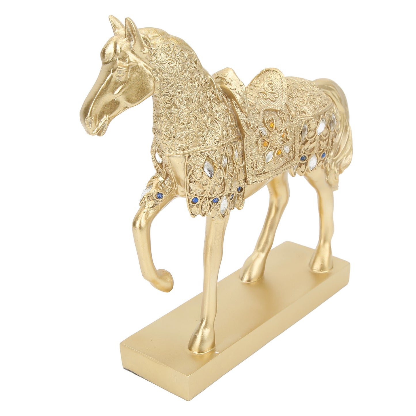 Golden Horse Decor Animal Art Horse Statue Home Decor