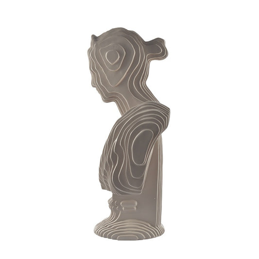 Modern Style Female Cutout Art Sculpture