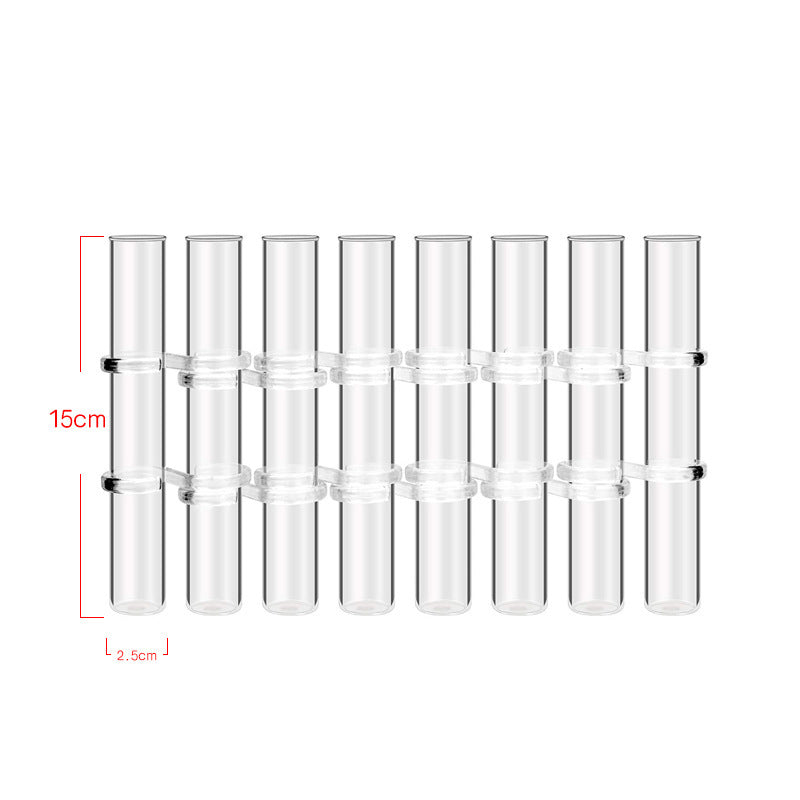 Clear Glass Hydroponic Test Tube Flower Vase