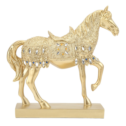Golden Horse Decor Animal Art Horse Statue Home Decor