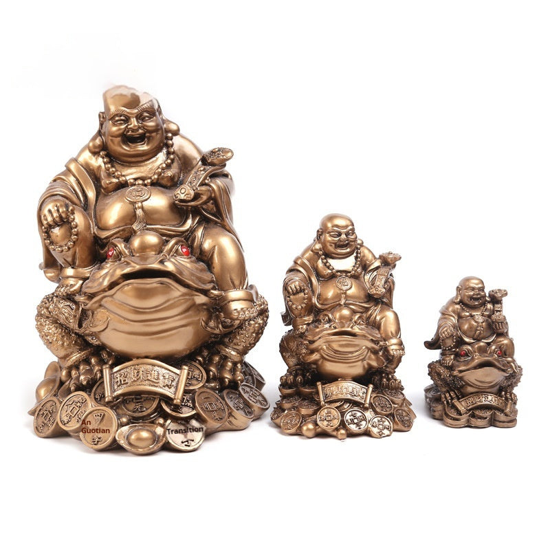 Copper Maitreya Buddha Ornament