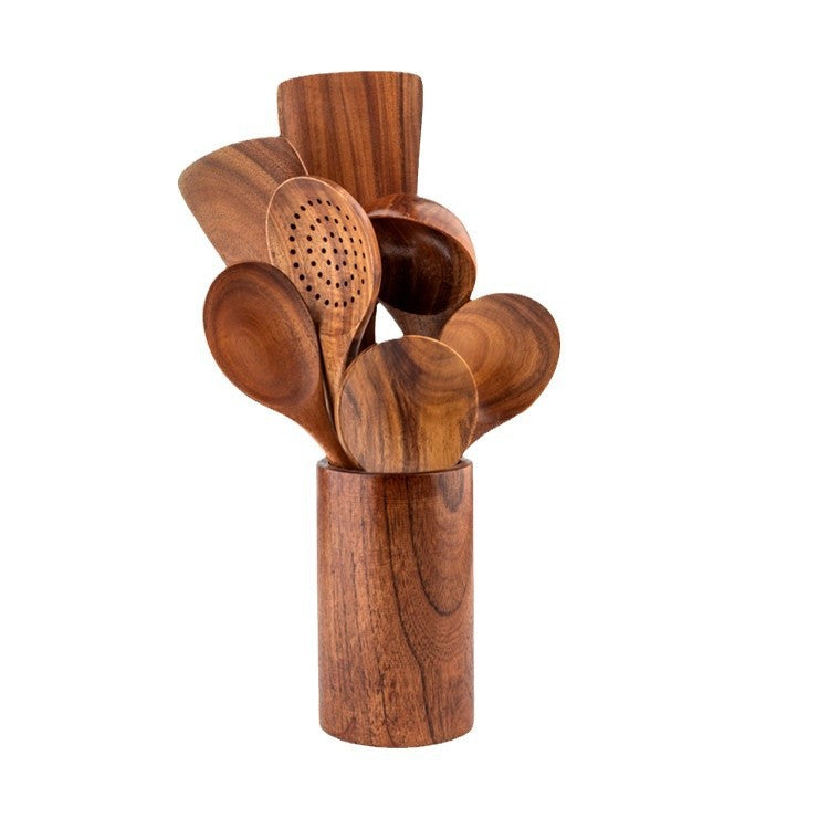 Wooden Non-stick Cookware Utensils