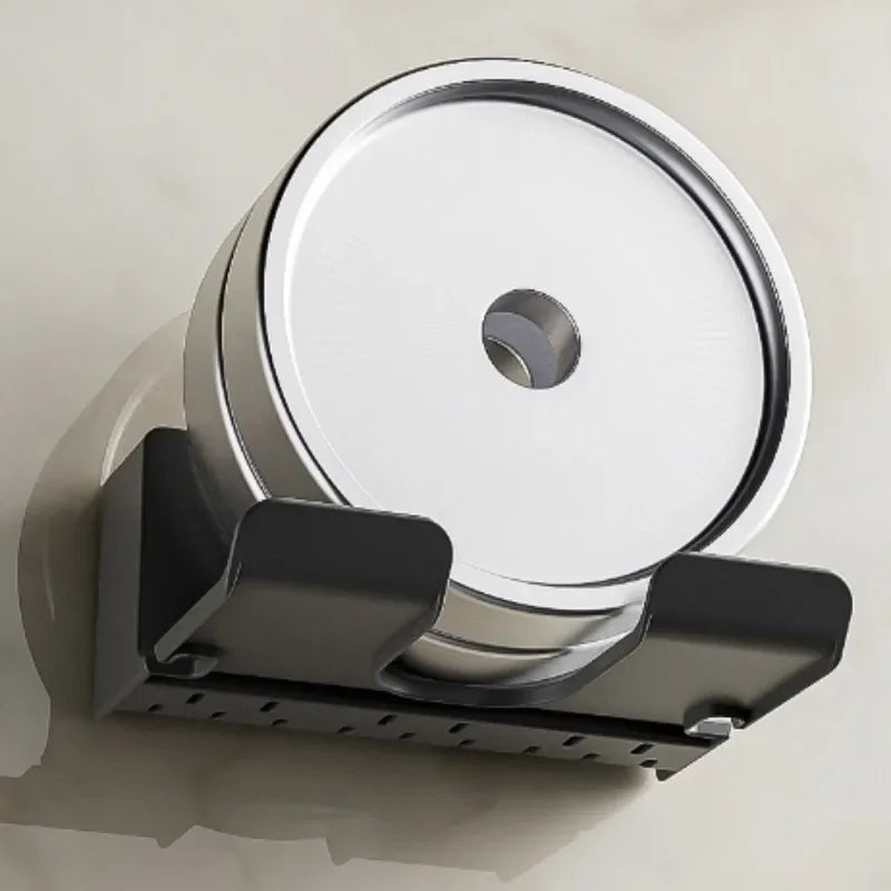 Bathroom Wall Mounted Hair Dryer Rack Shelf