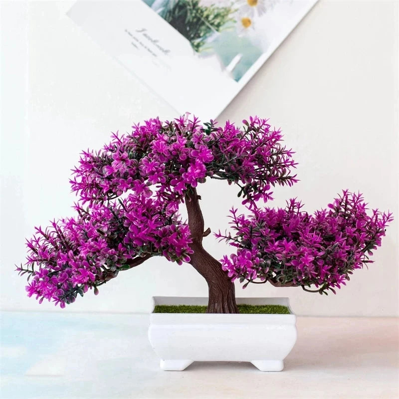 1PC Artificial Bonsai Tree Potted Plant