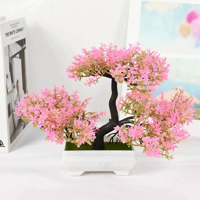 1PC Artificial Bonsai Tree Potted Plant