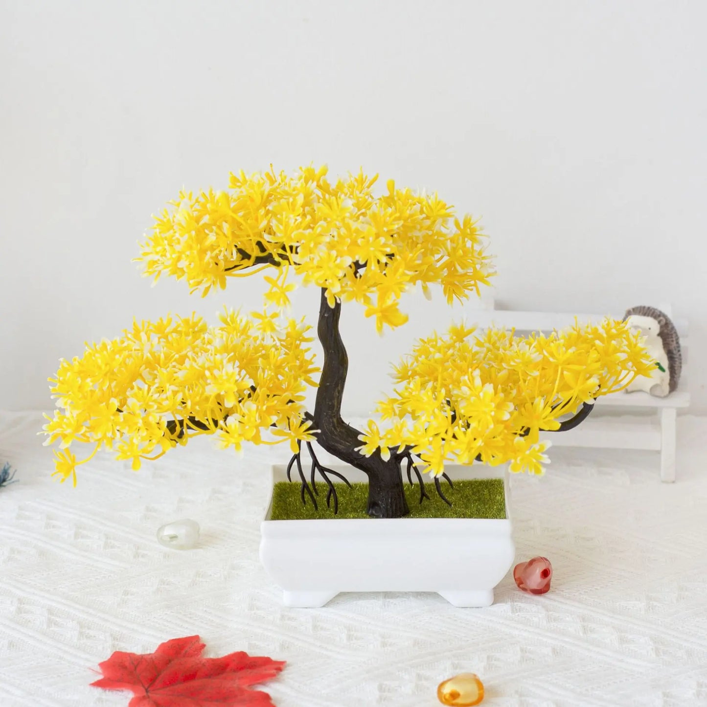 1PC Artificial Bonsai Tree Potted Plant