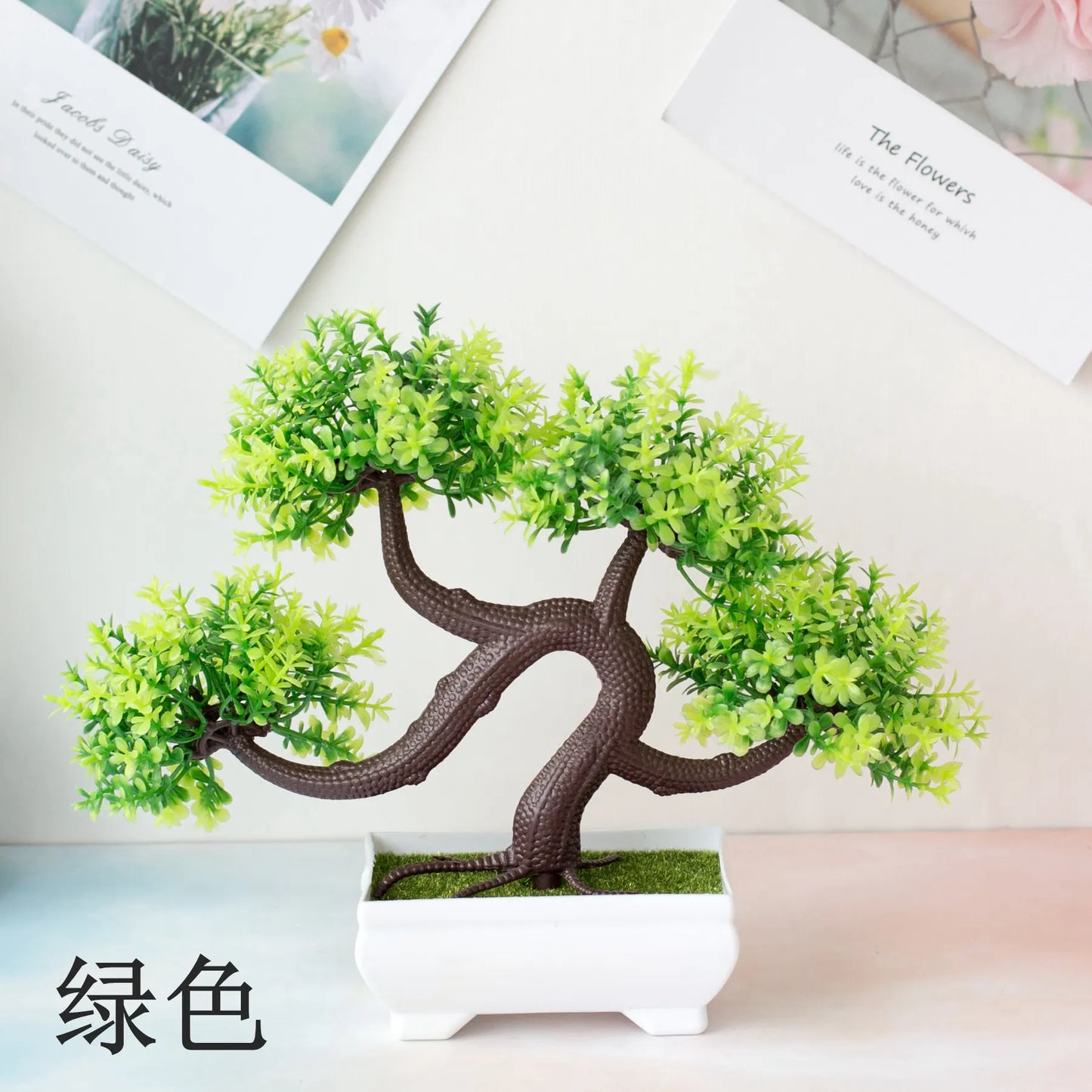 1PC Artificial Bonsai Tree Potted Plant