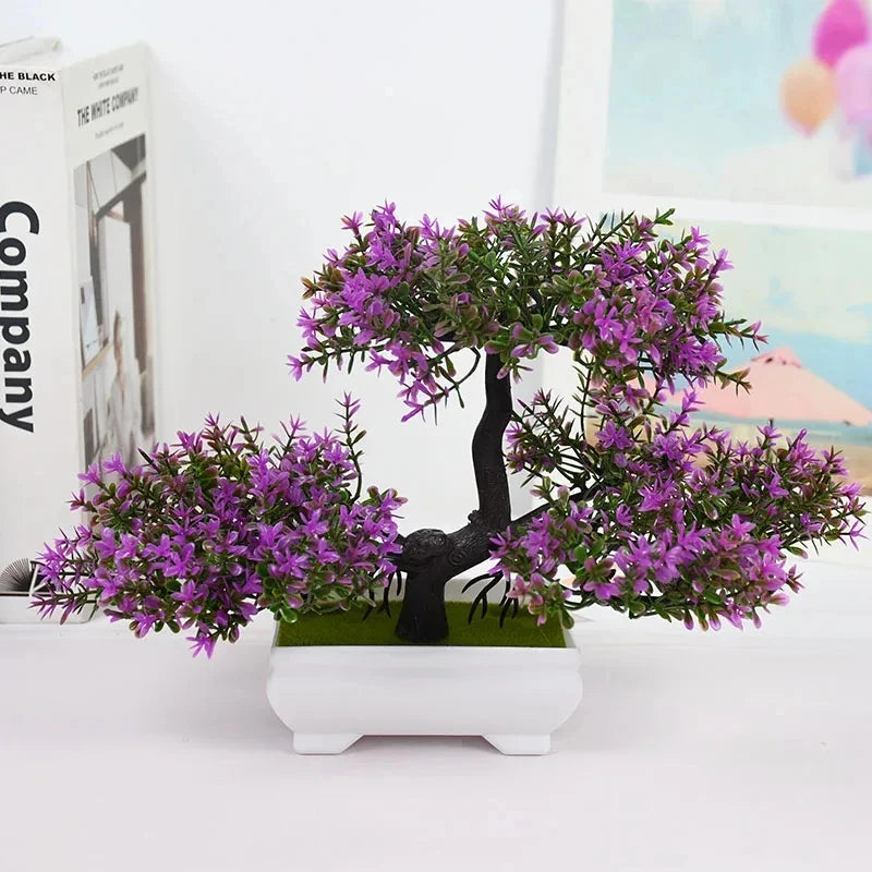 1PC Artificial Bonsai Tree Potted Plant