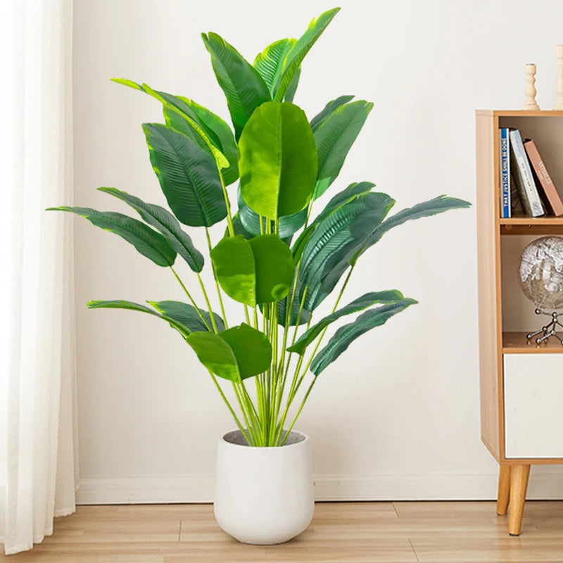 1pc Large Artificial Tropical Palm Tree Plant - Floor