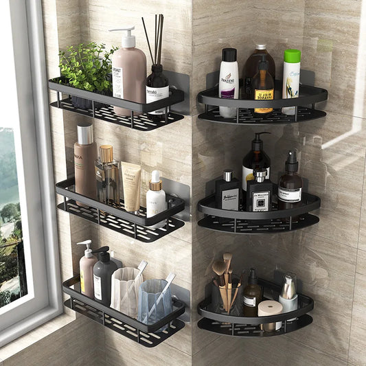 Bathroom Shelf & Shower Rack - No Drill