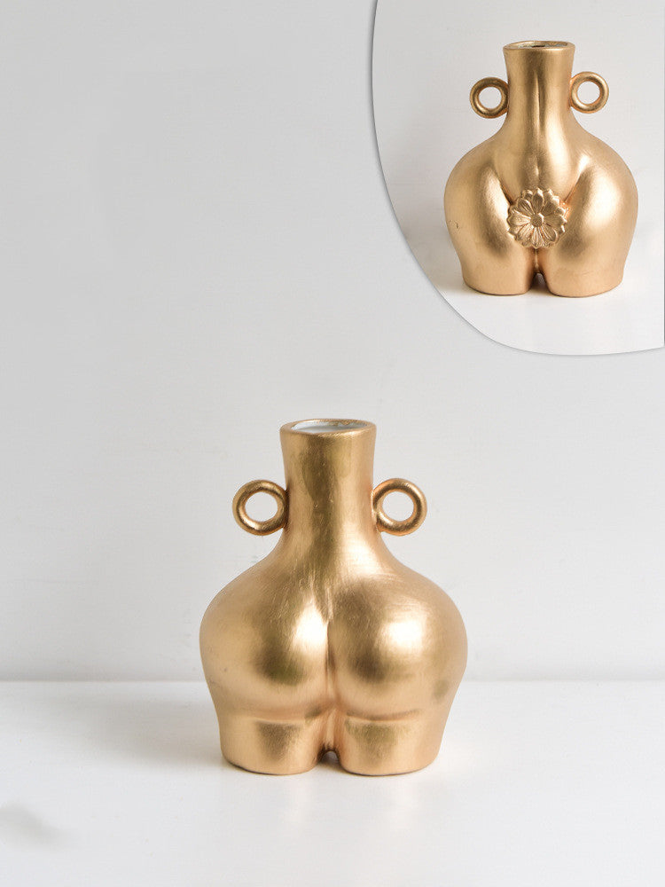 Nordic Human Body Ceramic Vases - Home & Table Decor