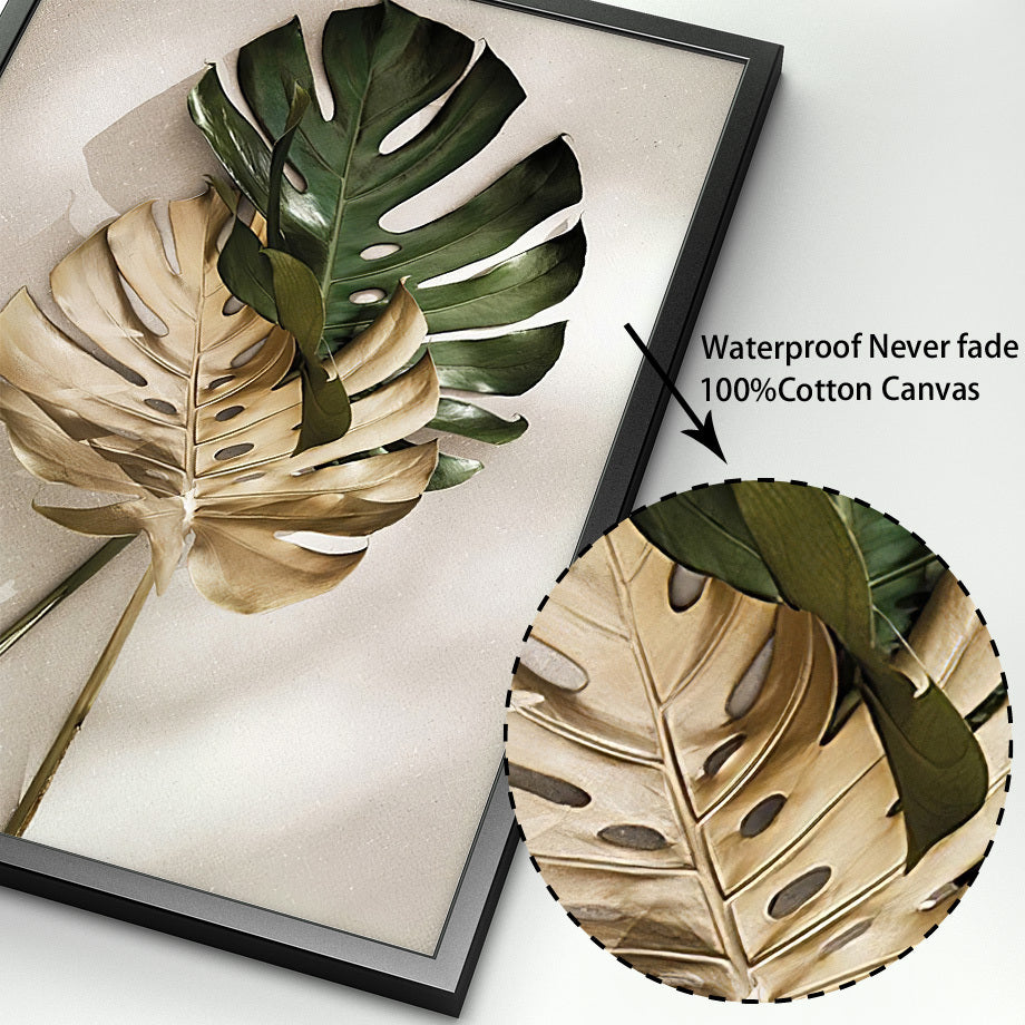 Nordic Tropical Green Plants Posters
