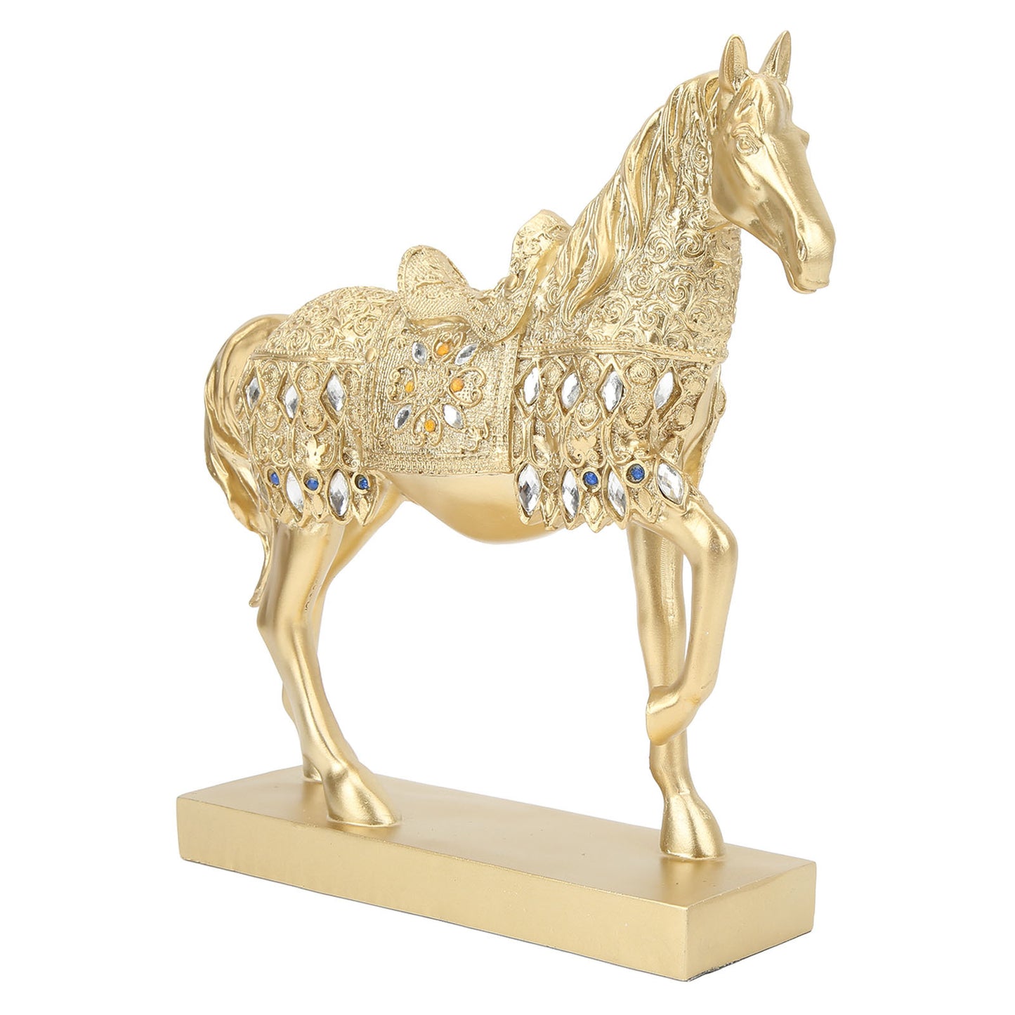 Golden Horse Decor Animal Art Horse Statue Home Decor