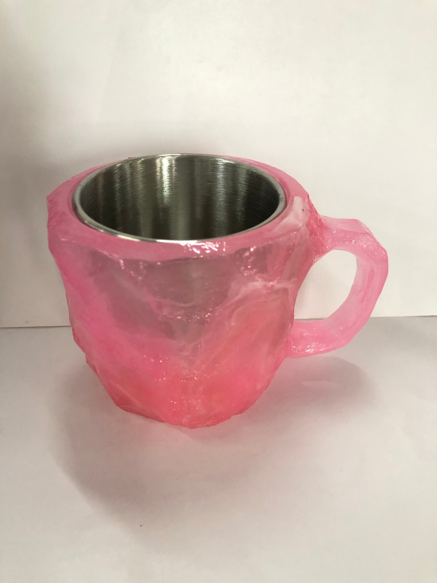 Resin Mineral Crystal Coffee Mugs with Handle