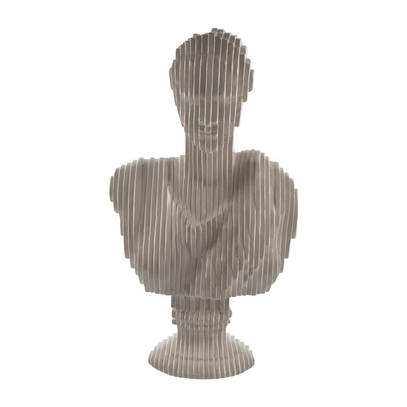 Modern Style Female Cutout Art Sculpture
