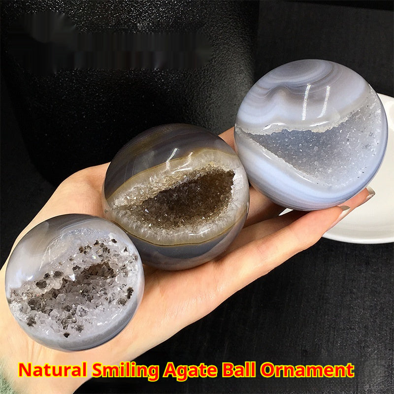 Natural Agate Crystal Ball