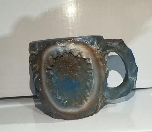 Resin Mineral Crystal Coffee Mugs with Handle