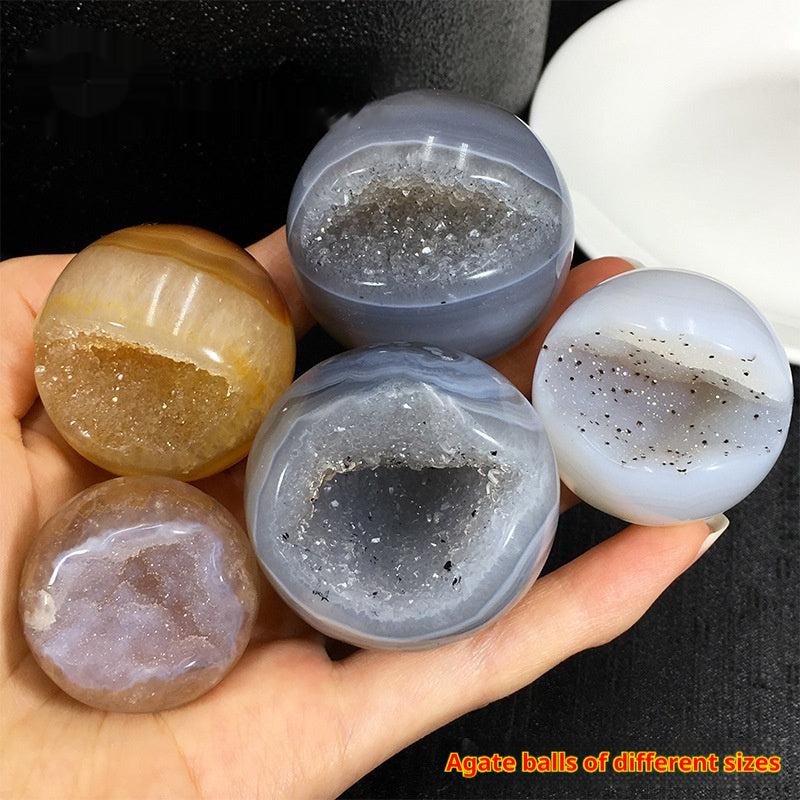 Natural Agate Crystal Ball