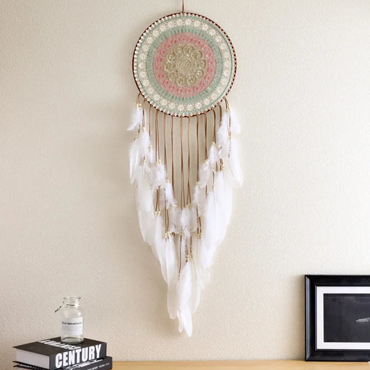Colorful Round Woven Wall Dreamcatcher