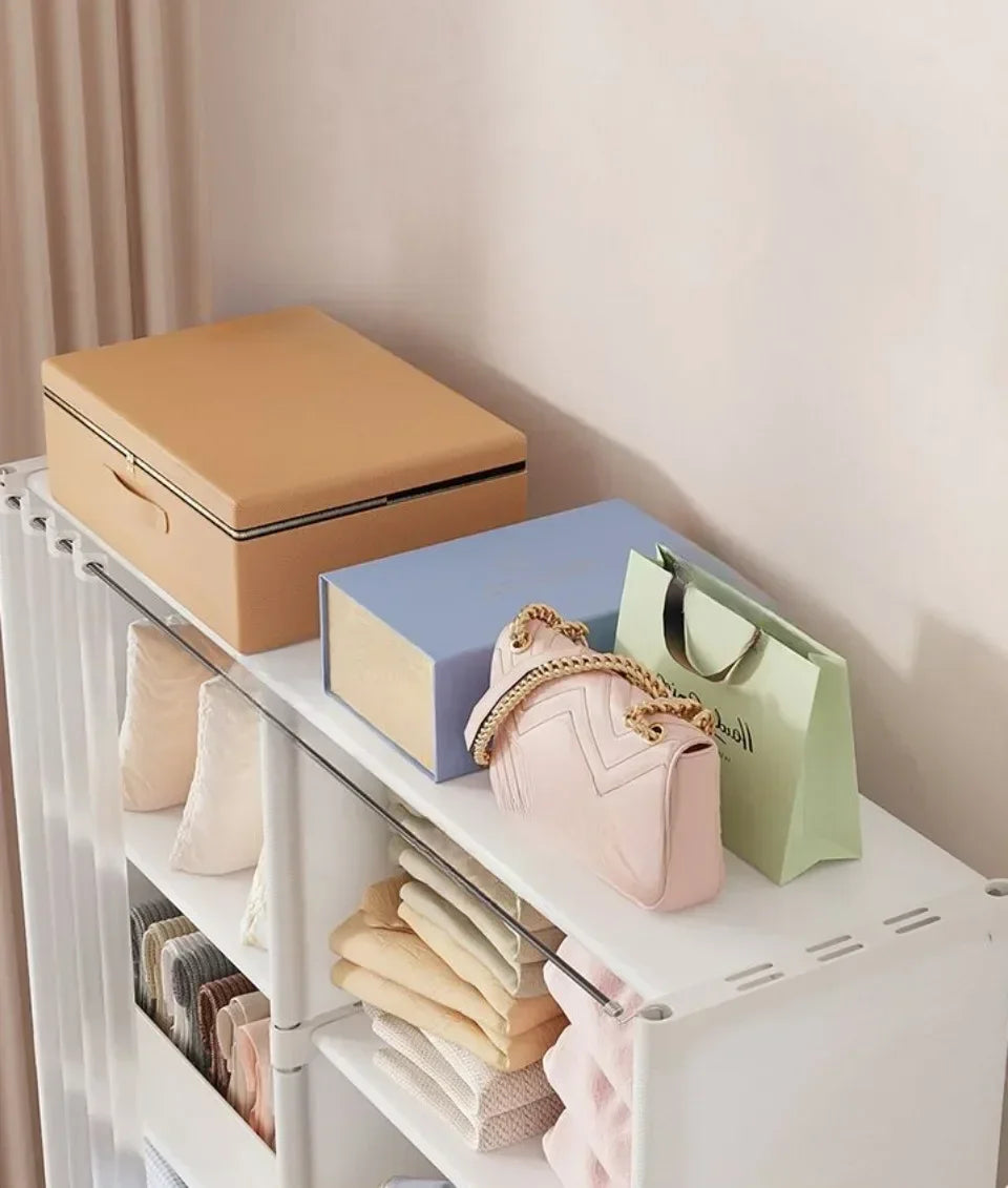 Multipurpose Wardrobe & Storage Rack