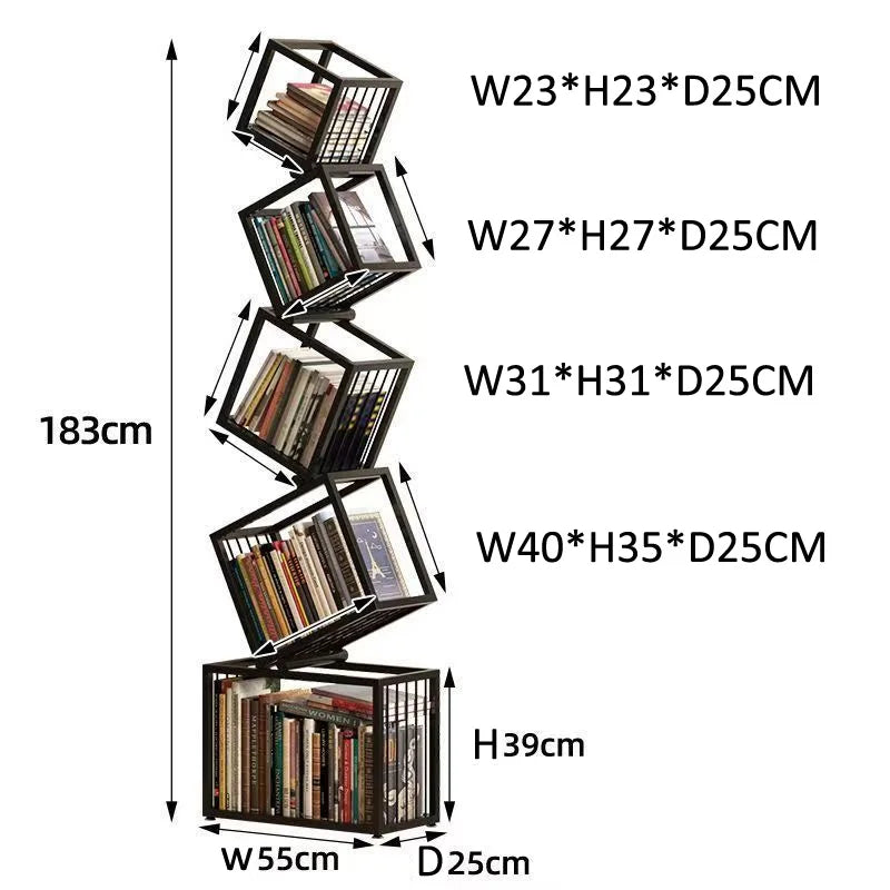 Multi-layer Storage Bookshelf