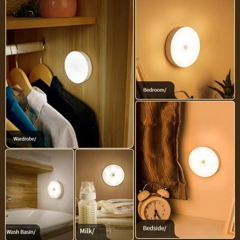 Rechargeable Wireless Body Sensor LED Light