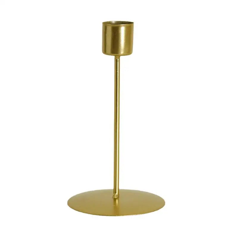 European Style Golden Candle Holders