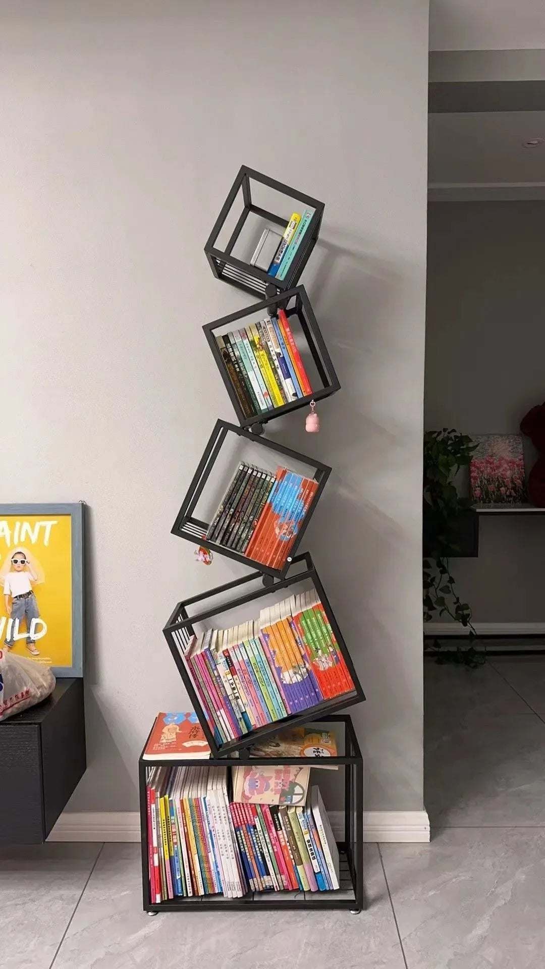 Multi-layer Storage Bookshelf