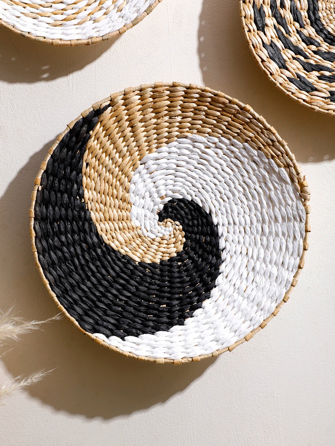 Boho Hanging Wall Baskets