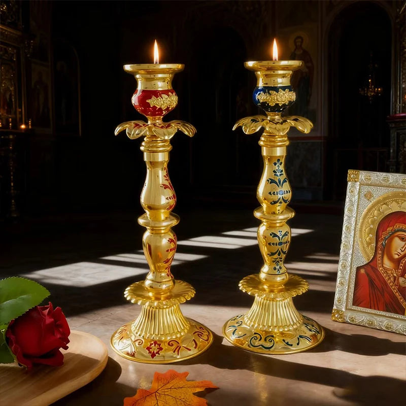 Candle Home Villa Composite Candlestick