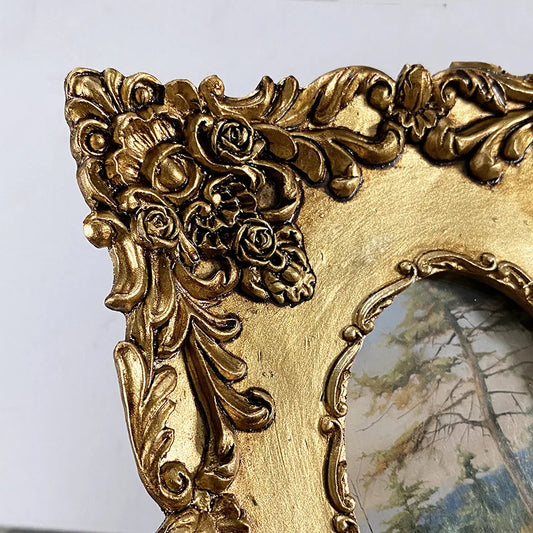 European Resin Wall Mounted Photo Frame