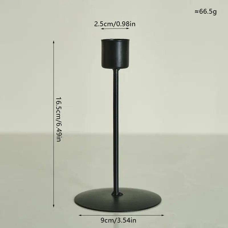 European Style Golden Candle Holders