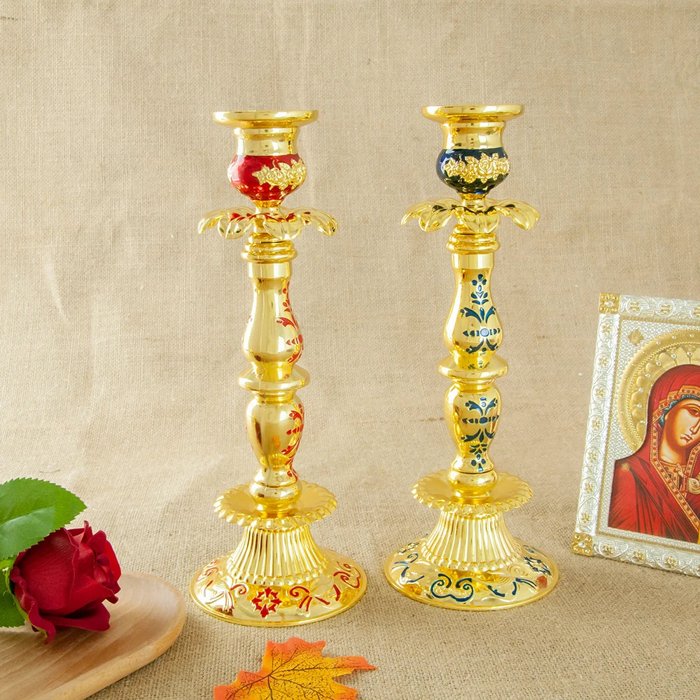 Candle Home Villa Composite Candlestick