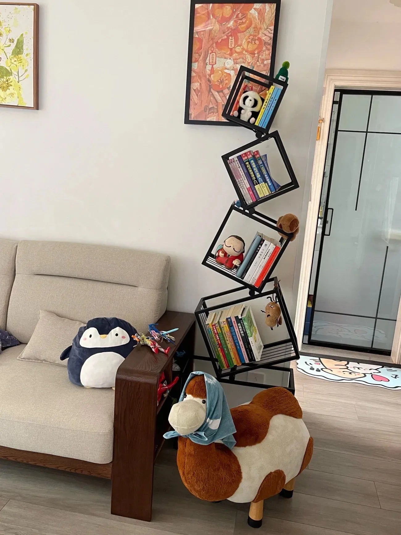 Multi-layer Storage Bookshelf